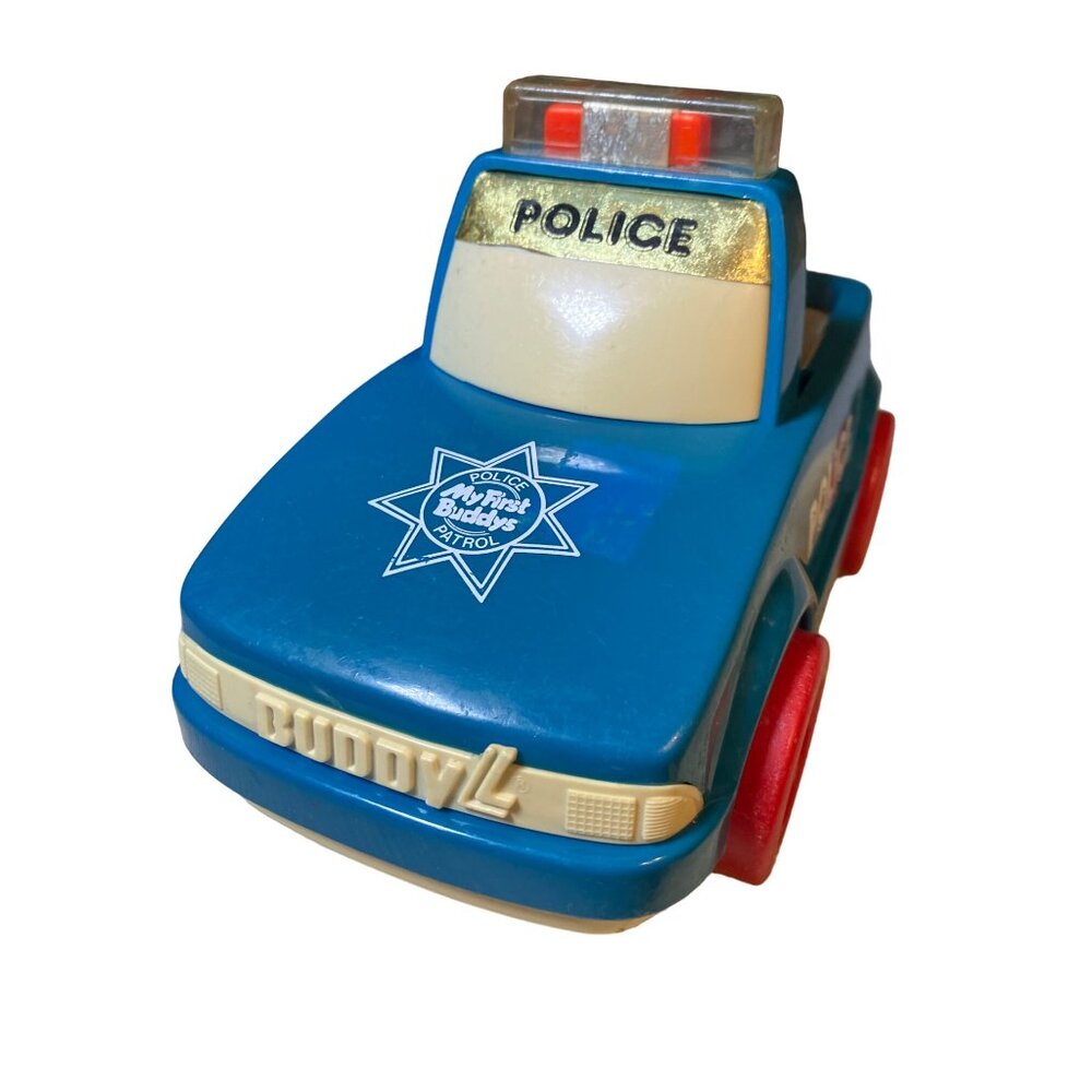 Vintage 1987 Buddy L Preschool “My First Buddys” Police Car